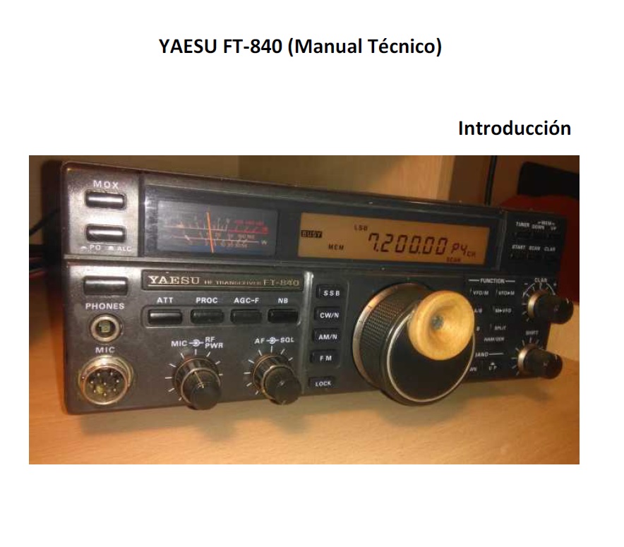 Manuales E Instrucciones Para Equipos De Radio - La Biblioteca
